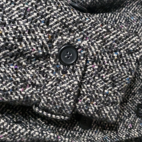 30% Wool Vintage S.B.II BY BITTERMAN Wool Blend Peacoat (M) - Picture 9 of 15